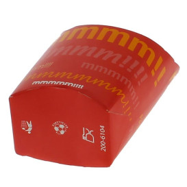 Faltbox Pappe für Wraps 60x50x120mm (600 Utés)