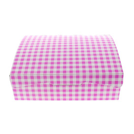 Gebäck Box pink 20,4x15,8x6cm 1kg (20 Stück)