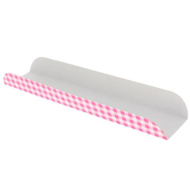 Pappschale pink offen (100 Stück)
