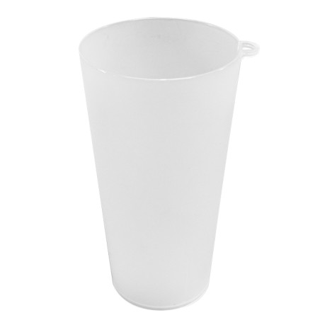 Mehrwegbecher Durable PP mit Ring Durchscheinend 400ml (14 Stück)