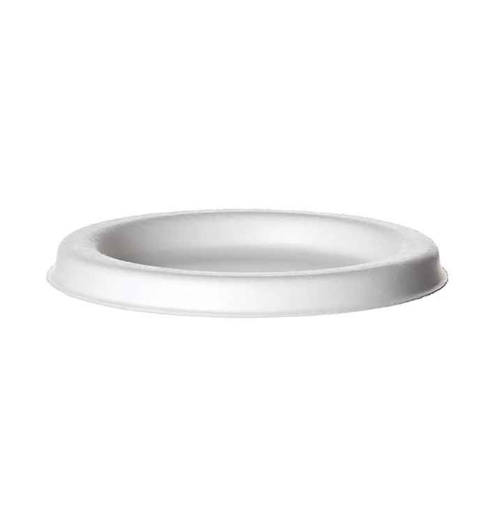 Deckel für Soβenbecher aus Zuckerrohr Bagasse Weiß 60ml (2500 Stück)