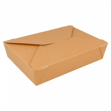 SnackBox Amerikanisch To Go Natürliche 19,7x14x4,6cm 1470ml (50 Stück)