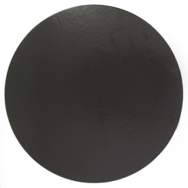 Karton Scheibe Schwarz 220mm (100 Stück)