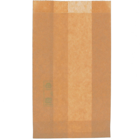 Burgerpapier fettdicht Kraft 12+6x20cm (250 Stück)