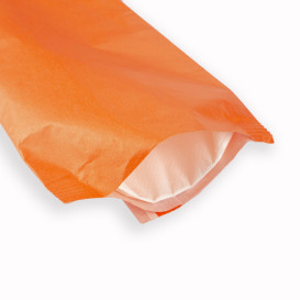 PapierBesteckumschlag mit Servietten Orange (1000 Stück)