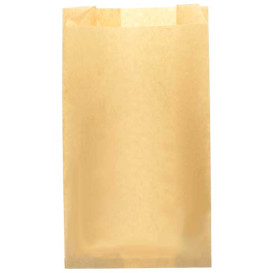 Burgerpapier fettdicht Kraft 14+7x24cm (250 Stück)