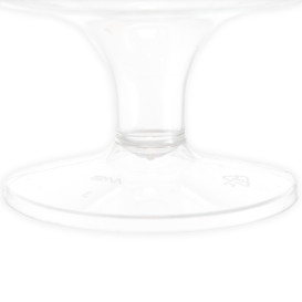 Glas aus Plastik mit Fuβ 200ml 1T (10 Stück)