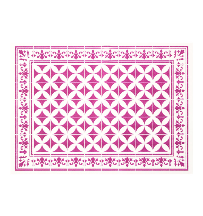 Tischsets Papier 30x40cm "Alhambra" Violett 50g/m² (1000 Stück)