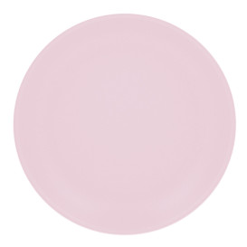 Wiederverwendbare Plastikteller PP Mineral Pink Ø27,5cm (54 Stück)