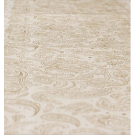 Rolltischdecke Non Woven 0,4x48m "Mandala" Creme 50g/m² V40cm (1 Stück)