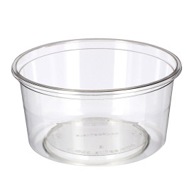 Plastickschale Kompostierbar PLA Transparent 360ml (600 Stück)