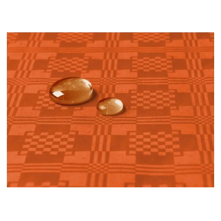 Tischdecke wasserdicht orange 1,2x5m (1 Stück)