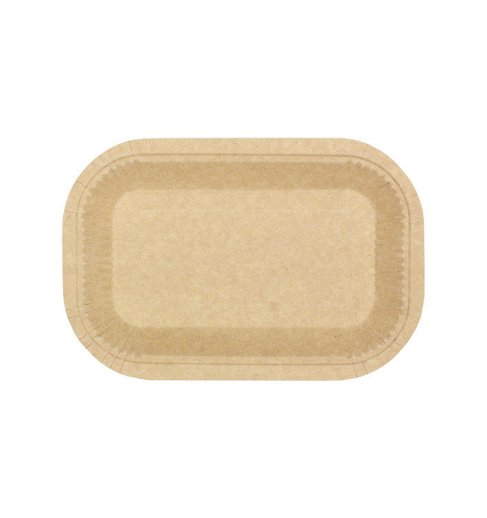 Pappschale Anti-Fett Kraft 15x23cm 245g/m² (750 Stück)