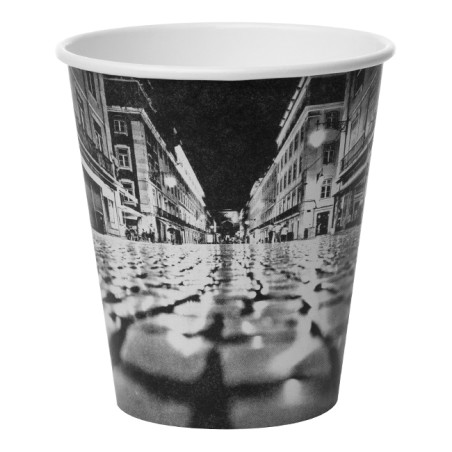 Karton Kaffeebecher "Parisian" 6Oz/180ml Ø8,0cm (50 Stück)