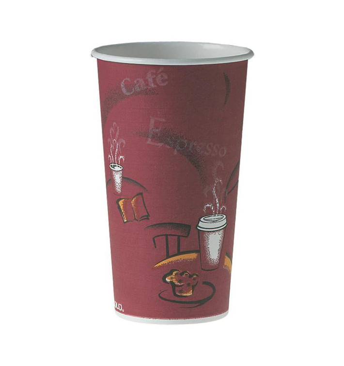 Karton Kaffeebecher "Bistro" 20Oz/600 ml Ø8,9cm (600 Stück)