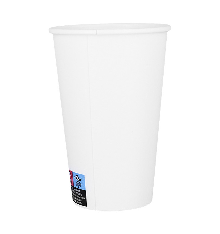 Kaffeebecher weiß ECO 16Oz/480ml Ø9cm (1.000 Stück)