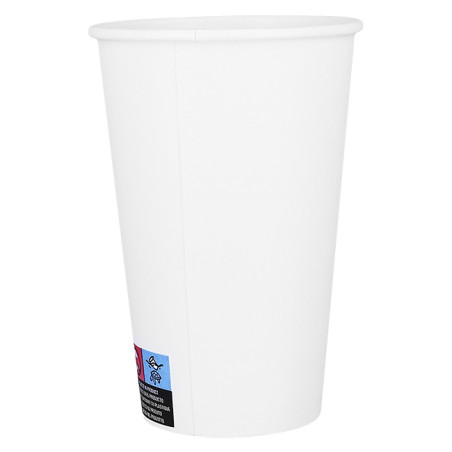 Kaffeebecher weiß ECO 16Oz/480ml Ø9cm (1.000 Stück)