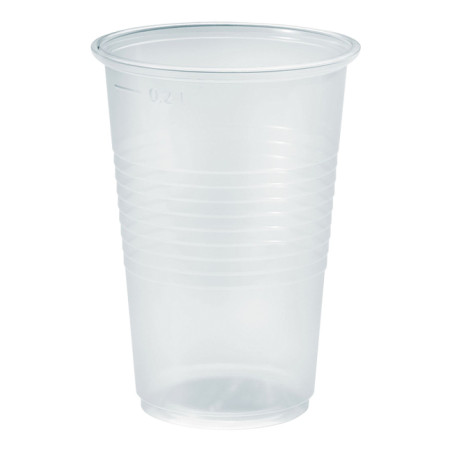 Plastikbecher PP Transparent 230ml Ø7,0cm (3.000 Stück)