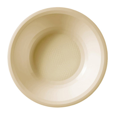 Plastikteller Rund Tief Creme Round PP Ø195mm (25 Stück)