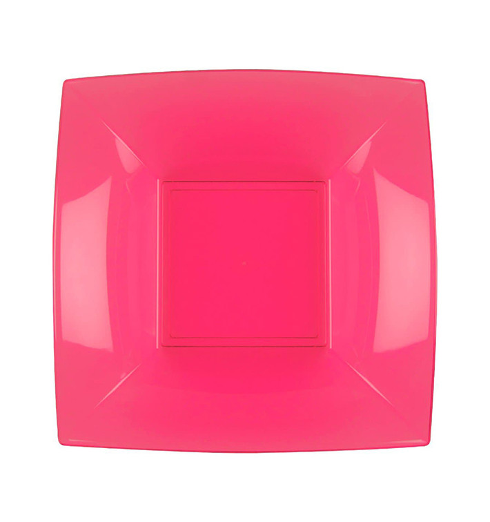 Plastikteller Tiefe Fuchsia Nice PP 180mm (300 Stück)