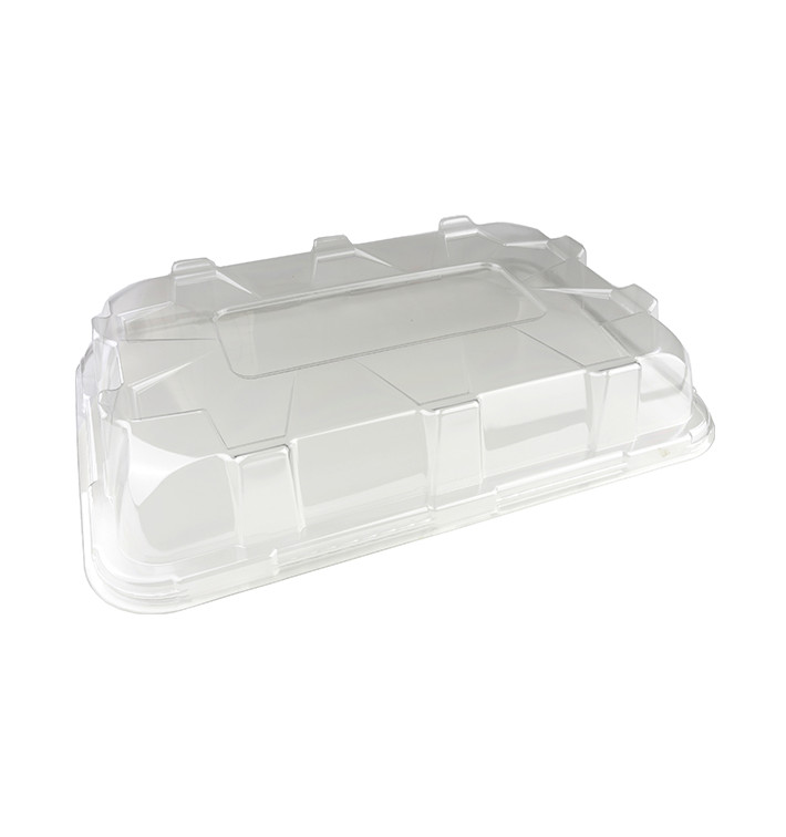 Plastikdeckel Transparent rechteckig 55x37x8cm (50 Stück)