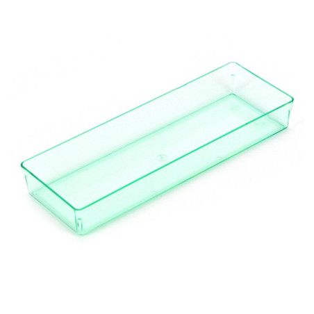 Serviertablett Plastik "Water Green" 13,1x4,6 cm (288 Stück)