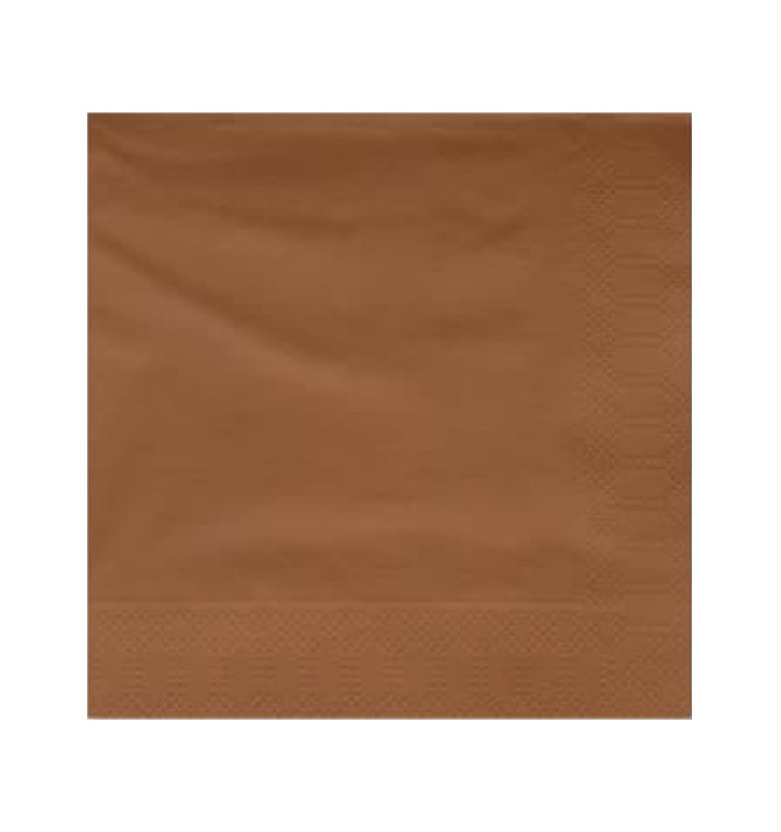 Papierservietten Braun 2L 20x20cm (6000 Stück)