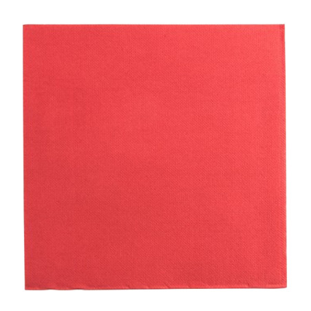 Papierservietten "Cocktail" Rot 25x25cm (50 Stück)