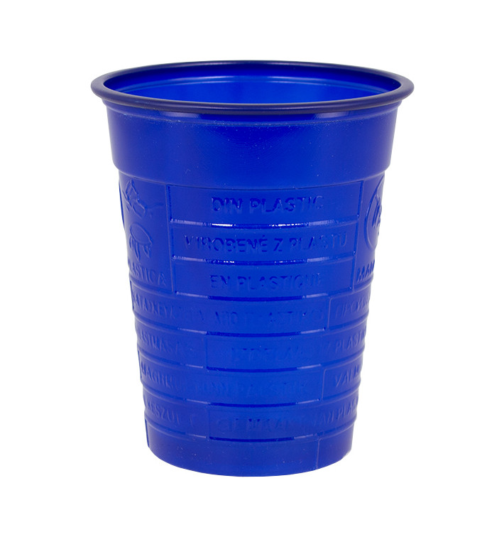 Plastikbecher PS Dunkelblau 200ml Ø7cm (1500 Stück)