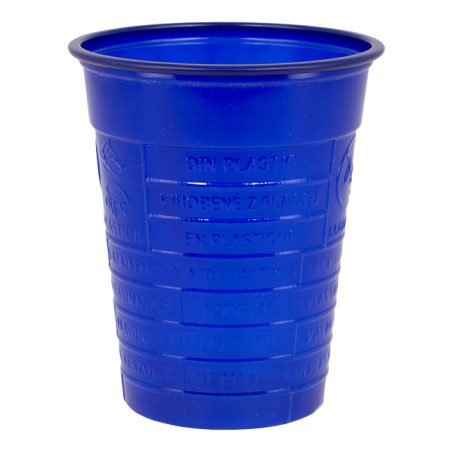 Plastikbecher PS Dunkelblau 200ml Ø7cm (1.500 Stück)