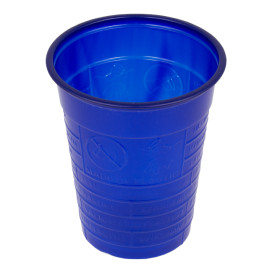 Plastikbecher PS Dunkelblau 200ml Ø7cm (1500 Stück)