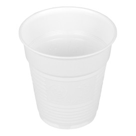 Plastikbecher Weiß 166ml Ø7,0cm (100 Stück)