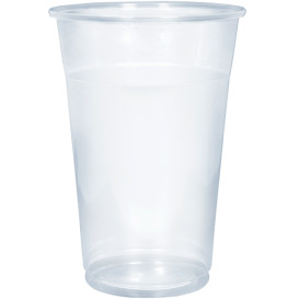 Plastikbecher PP Transparent 400ml Ø8,3cm (1000 Stück)