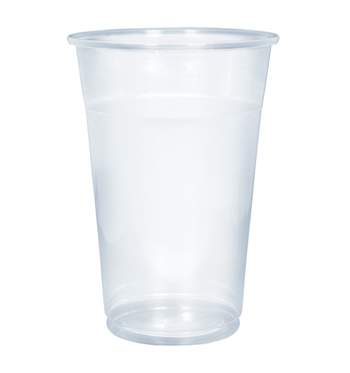 Plastikbecher PP Transparent 400ml Ø8,3cm (1000 Stück)