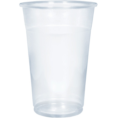 Plastikbecher PP Transparent 400ml Ø8,0cm (1.000 Stück)