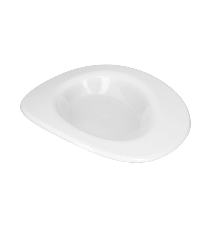 Mini-Plastikteller Durable SAN "Ellipse" Weiß 10ml (96 Stück)