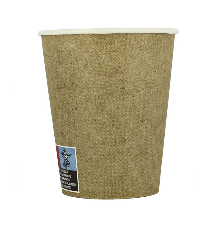 Bio Kaffeebecher To Go Kraft 6Oz/180ml Ø7,0cm (3000 Stück)