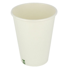 Plastikfreier Pappbecher 14 Oz/420ml Weißer Ø9cm (1.000 Stück)