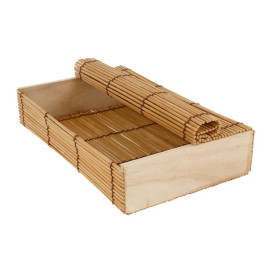 Schachtel aus Bambus für Sushi 23x13x4,5cm (24 Einh.)