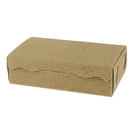 Box für Süßwaren Kraft 14x8x3,5cm (100 Stück)
