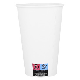 Kaffeebecher weiß ECO 16Oz/480ml Ø9cm (1.000 Stück)