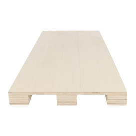 Holztablett Mini Paletten aus Holz 40x15x2cm (20 Stück)