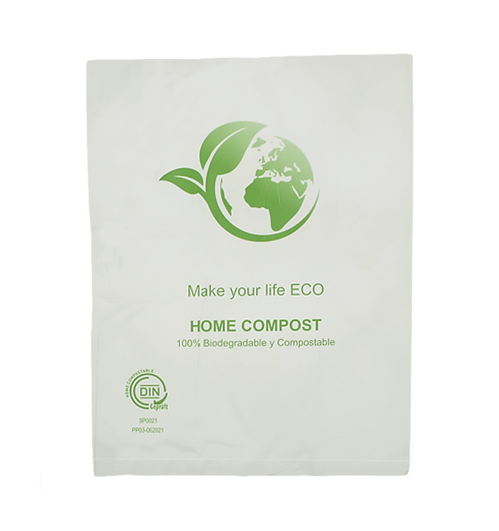 Flachbeutel Markt Bio Home Compost 23x30,5cm (100 Stück)