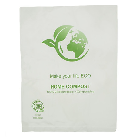 Flachbeutel Markt Bio Home Compost 23x30,5cm 12,5µm (100 Stück)