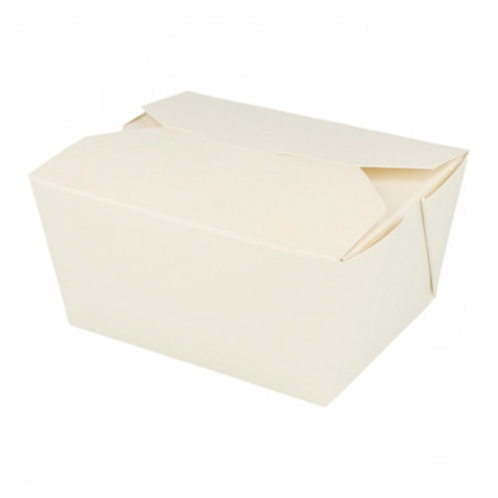 SnackBox Amerikanisch To Go Weiß 11,3x9x6,4cm 780ml (50 Stück)