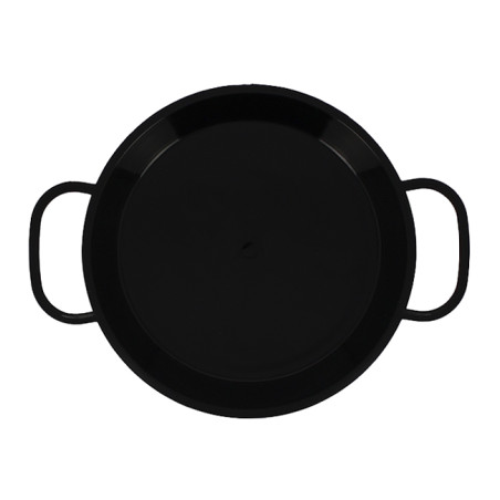 Paella-Probierpfanne aus PP Schwarz Ø15cm (6 Stück)