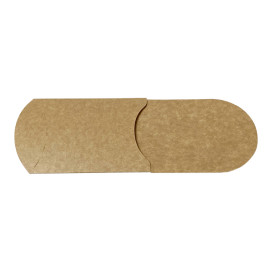 Bio Wrap Tasche Kraft 240x90x35mm (1.000 Stück)