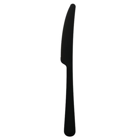 Messer Wiederverwendbar Durable PP Mineral "Plus" Schwarz 19,8cm (200 Stück) 