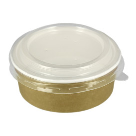 Suppenbecher To Go Kraft Mit Deckel PP 25 Oz/750ml (250 Stück)