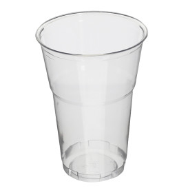 Wiederverwendbarer Becher PS "Diamant" Glasklar 350ml Ø8,0cm (400 Stück)